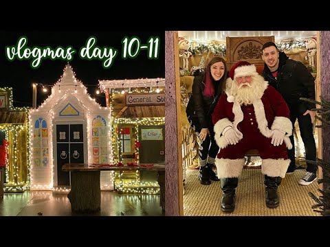 VLOGMAS Day 10-11: we went on vacation to a Christmas town! || Kelli Marissa Vlogs смотреть онлайн