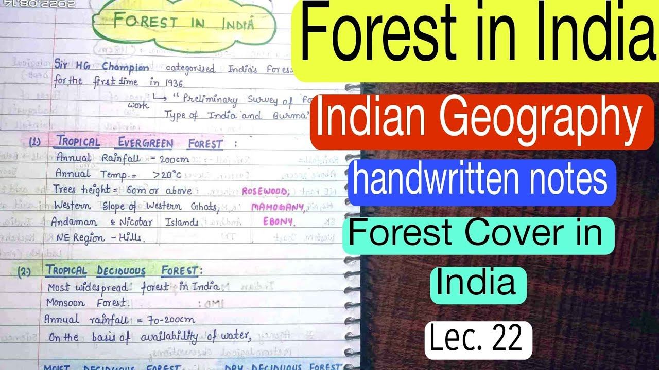 Forest in India || Tropical Evergreen, Deciduous, Montane Forest || Lec. 22 || An Aspirant ! смотреть онлайн