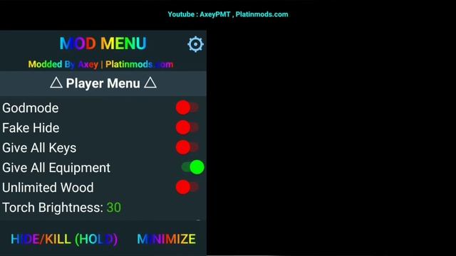 Specimen Zero Mod menu latest Version смотреть онлайн
