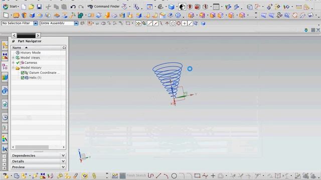 Spiral In NX