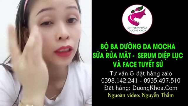 Bộ ba gồm sữa rửa mặt TRÀ XANH MOCHA, Serum Diệp Lục MOCHA, Kem Face VIP Tuyết Sứ Mocha смотреть онлайн