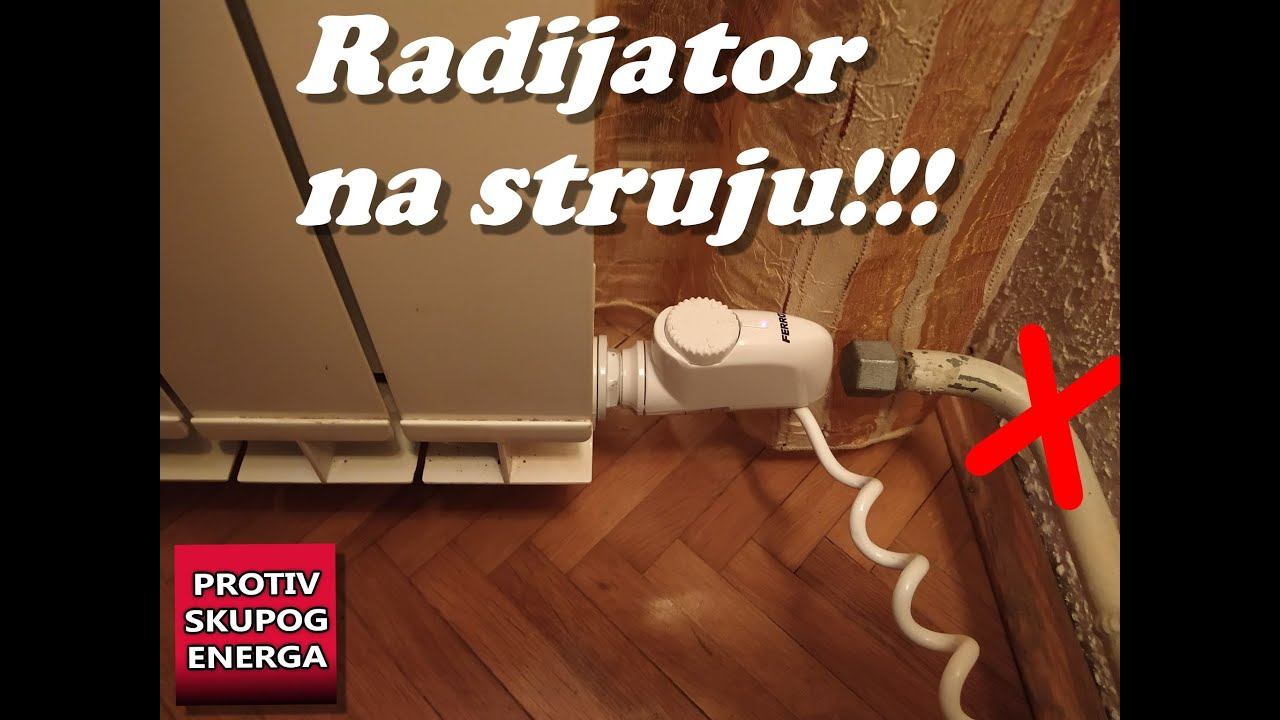 Bez toplane!!! Radijator sa električnim grijačem! смотреть онлайн