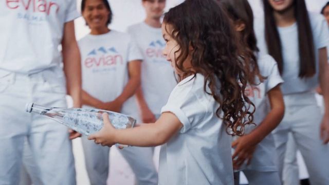 Introducing the limited-edition Balmain x Evian bottle смотреть онлайн