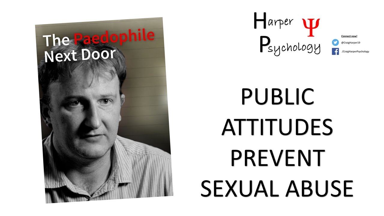 Social Attitudes and Child Sexual Abuse | Craig Harper Psychology смотреть онлайн