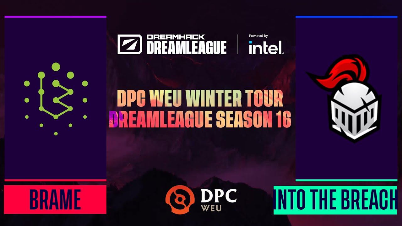 Dota2 - Brame vs Into The Breach - Game 1 - DPC WEU Winter Tour - DreamLeague Season 16 смотреть онлайн