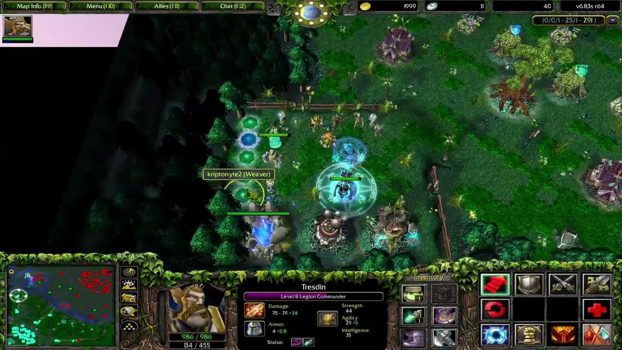 DOTA 1 GAMEPLAY ON LEGION ICCUP.COM ! смотреть онлайн