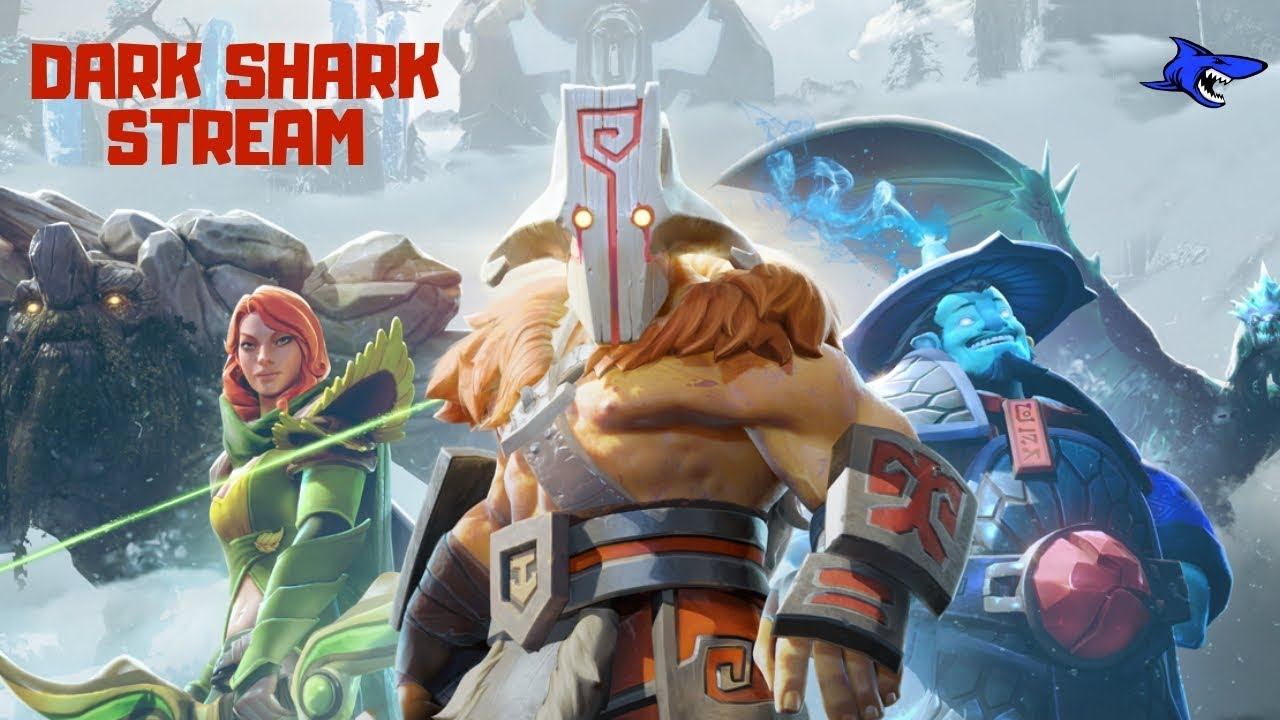 🔥САМЫЙ БОГАТЫЙ ....))) 🔥 Dark Shark стрим DOTA 2 смотреть онлайн
