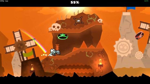 Bone Dry Dunes | Geometry Dash 2.204 смотреть онлайн