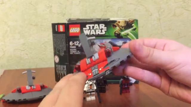 обзор LEGO Star Wars 75001 смотреть онлайн