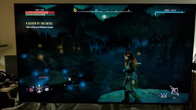 Samsung Q8fn 4K 55 Inch TV | HORIZON Zero DAWN  [ 4k ] Video