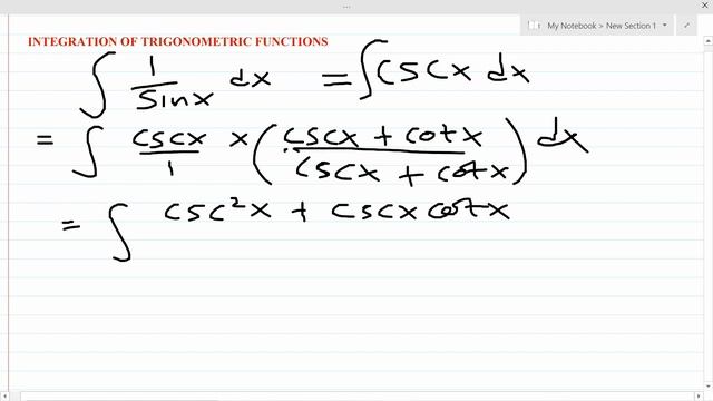 Integration of Trigonometric Functions ( Lesson 6 ) смотреть онлайн