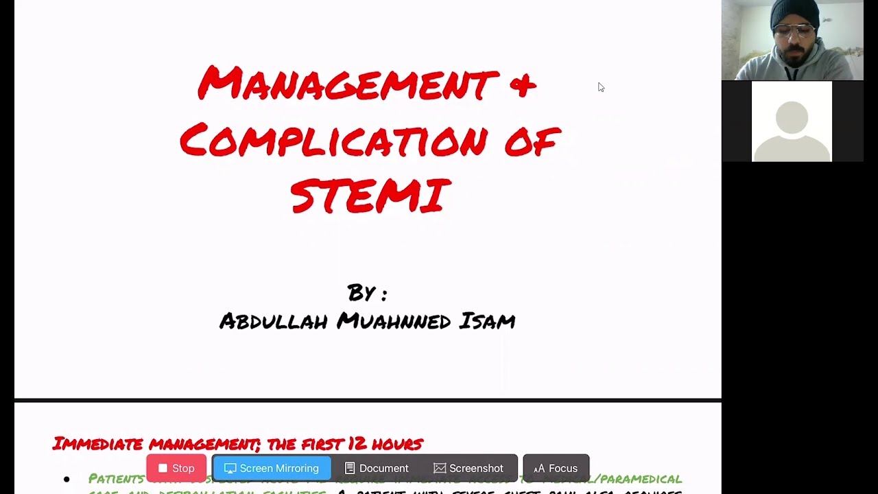 ACS 3 - Management & Complication of STEMI смотреть онлайн