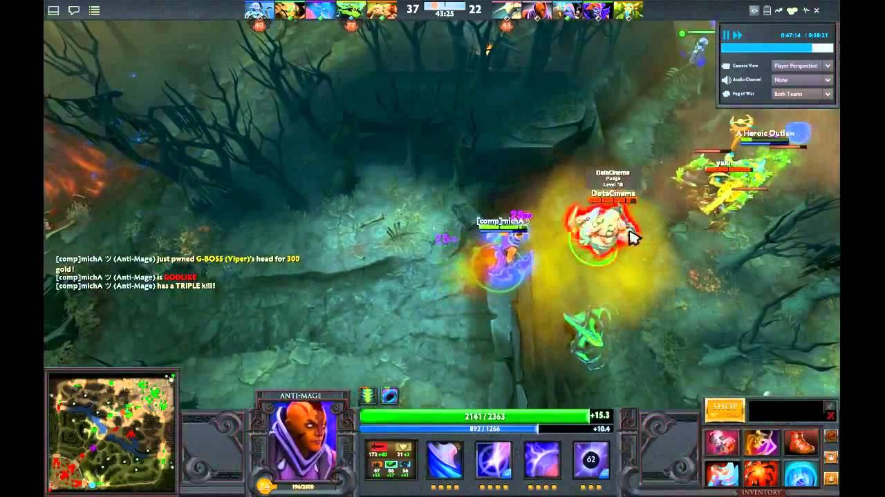 Dota 2 Monster Kill смотреть онлайн