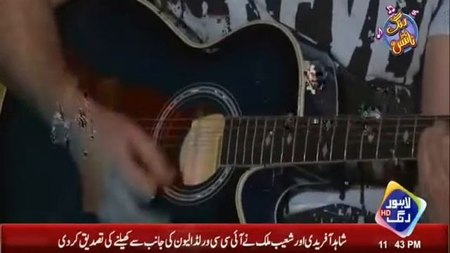 Gulabi Aankhen Song Live | Ahad amin | Rashid |Atif Aslam | Rang Night Tv Show смотреть онлайн