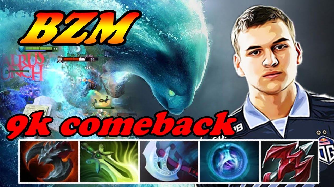 Bzm Morphling very intense comeback vs Qojqva Lone Druid | Giveaway | Dota 2 Pro Play смотреть онлайн