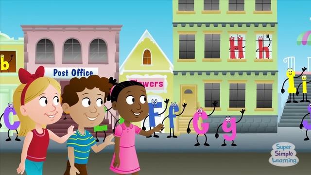 Hello A, Hello Z _ ABC Song For Kids смотреть онлайн