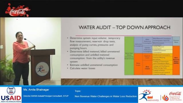 Non-Revenue Water-Challenges in Water Loss Reduction: Amita Bhatnagar смотреть онлайн