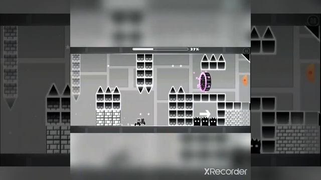 Мой первый уровень в Geometry dash. смотреть онлайн