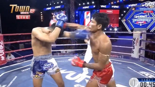 សាហាវមែន! ព្រំ សំណាង Vs ប៉នថៃ - Prom Samnang Vs Pan Thai смотреть онлайн