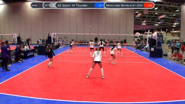 Triple Crown NIT - AZ Storm 14 Thunder vs Mintonette Sports m.14 (OV) смотреть онлайн