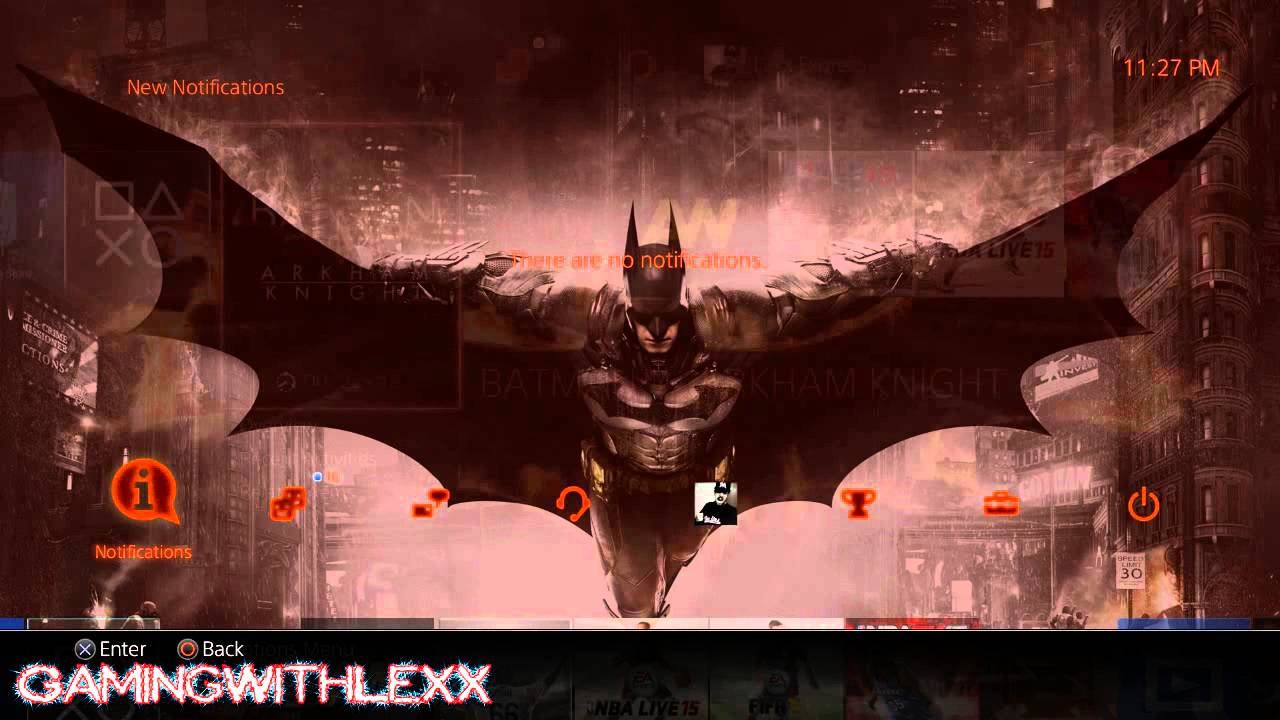 Batman: Arkham Knight PS4 THEME смотреть онлайн