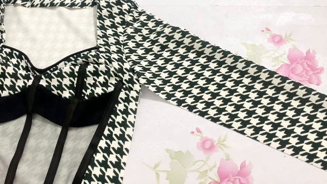 BLACKPINK JENNIE OUTFIT TUTORIAL | step by step with pattern смотреть онлайн