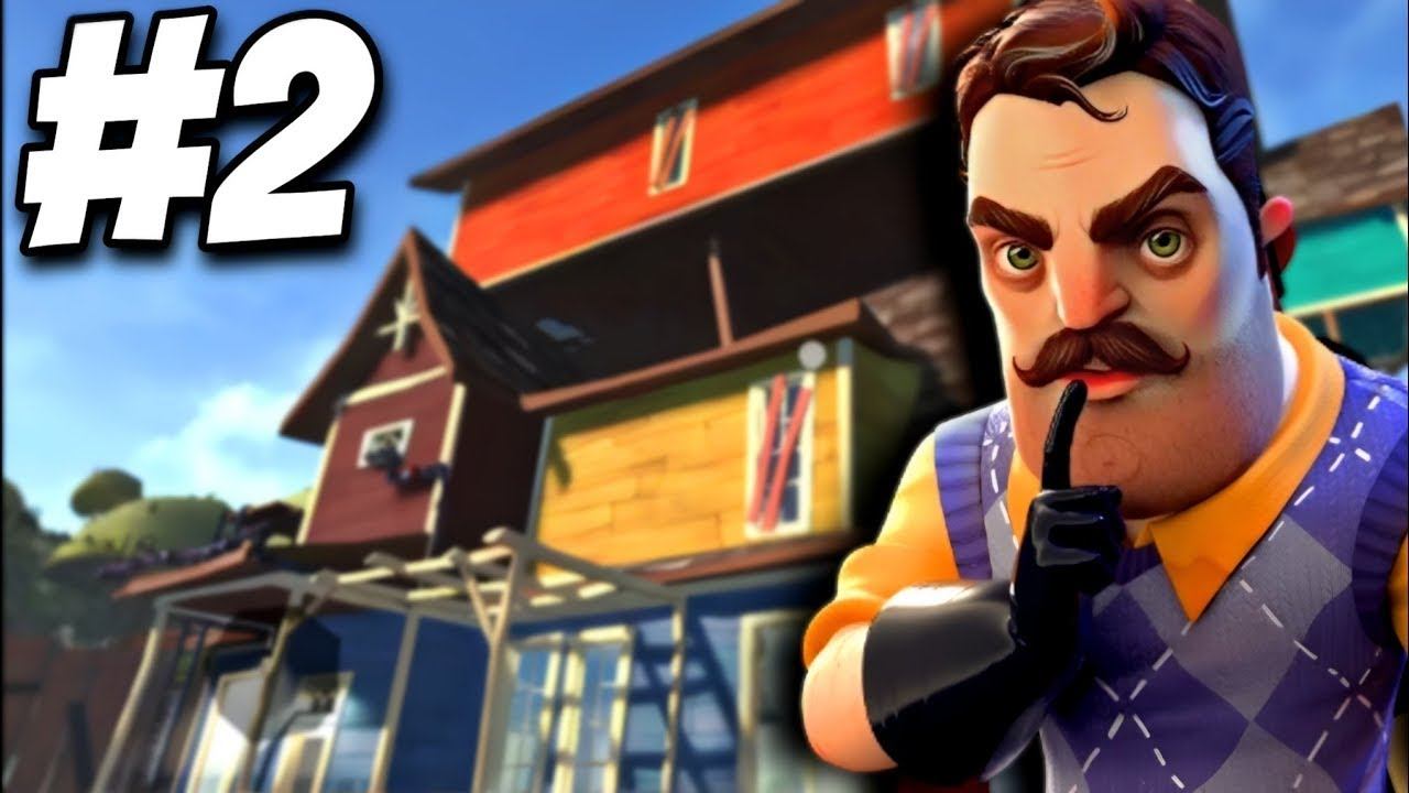 I Played Hello Neighbor Part 2 PS my mic is quiet so you will barely hear смотреть онлайн