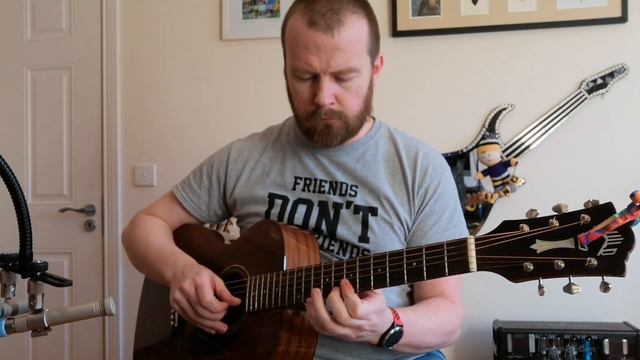 I'm Forever Blowing Bubbles - EMMET RAY guitar cover смотреть онлайн