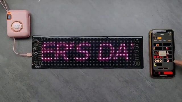 Flexible LED Matrix Panel смотреть онлайн