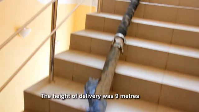 Заливка полов пенобетоном, установка ПСГ 200 , Пермское речное училище. смотреть онлайн