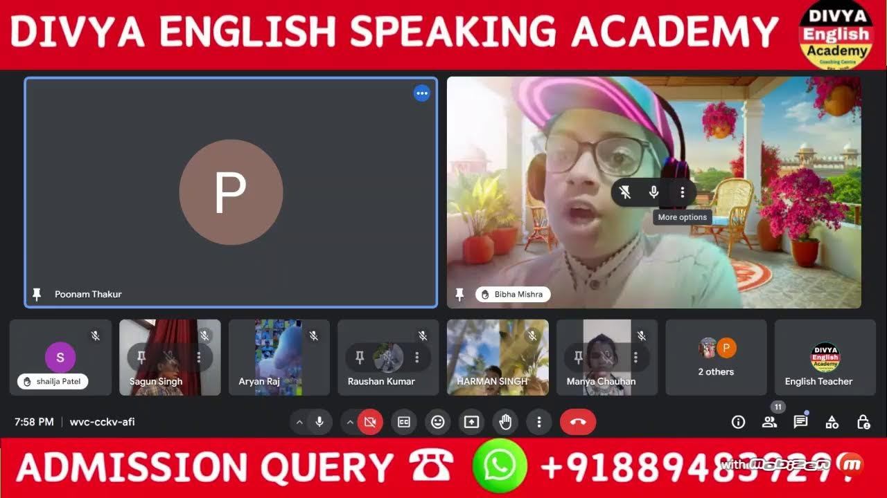 Start live with Mobizen: English Teacher смотреть онлайн