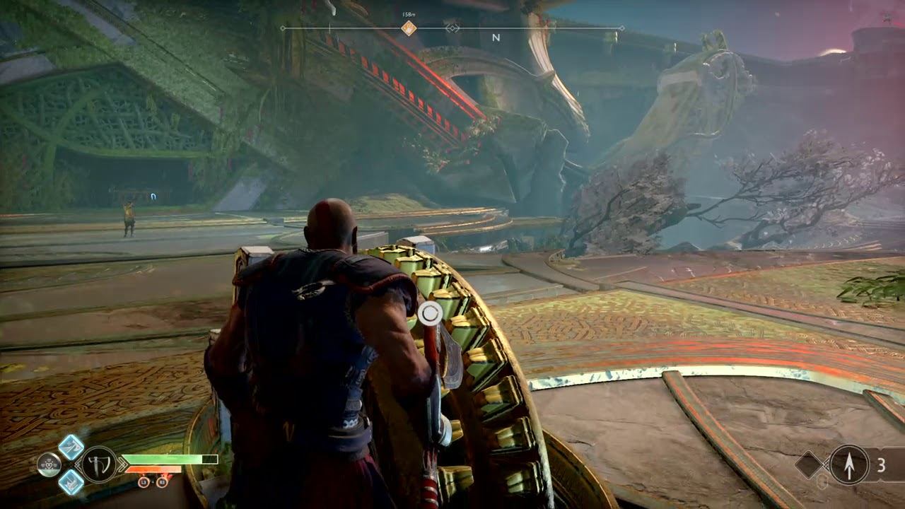 God of War Ps4 - Lake of light chest (IDUNN APPLE CHEST) (Life meter) смотреть онлайн