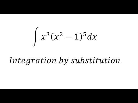 Calculus Help: Integral of ∫ x^3 (x^2-1)^5 dx - Integration by substitution смотреть онлайн