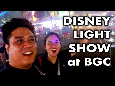 DISNEY LIGHT SHOW | BONIFACIO HIGH STREET (ANG SAYA!!!) | Cheat Day with Jay смотреть онлайн