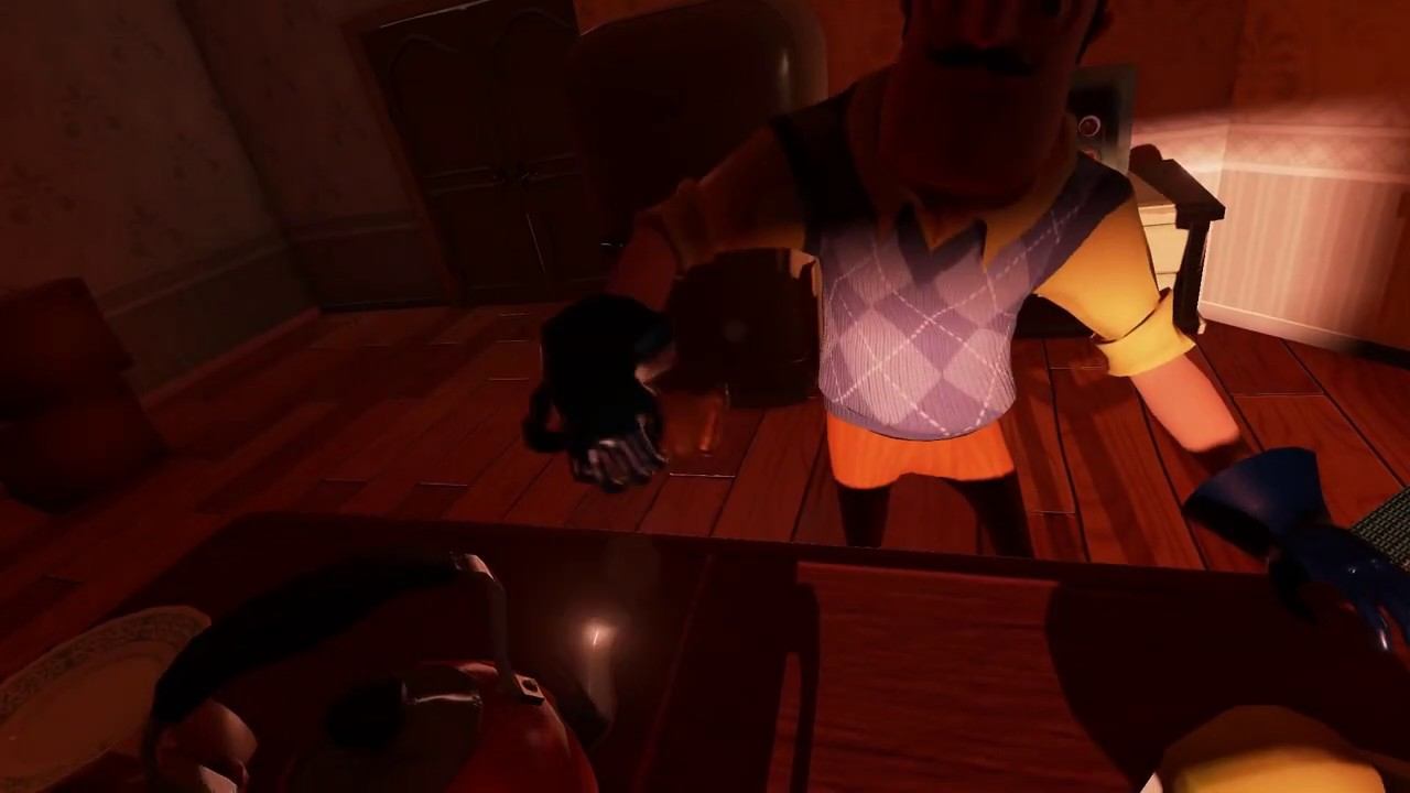 Hello Neighbor Prototype Gameplay with teaser смотреть онлайн