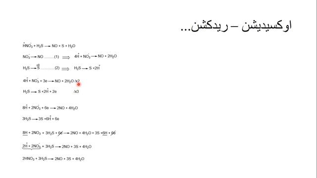 توزین تعاملات اوکسیدیشن - ریدکشن смотреть онлайн