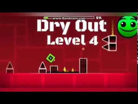 ГЕОМЕТРИ ДАШ(DRY OUT)LEVEL 4 смотреть онлайн