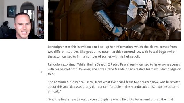 Pedro Pascal Quit The Mandalorian Season 2 - Probably Not смотреть онлайн