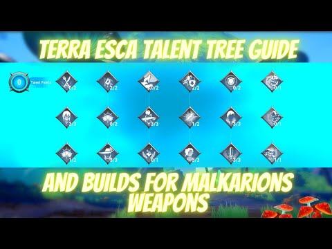 Builds For Malkarion Weapons and Terra Escalation Talent Tree Guide смотреть онлайн