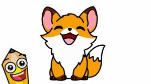 КАК НАРИСОВАТЬ МИЛУЮ ЛИСУ ЛЕГКИЙ УРОКИ🦊