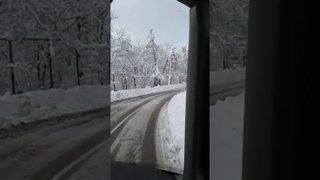 Дорога в Нарнию или в Сочи? Сочи завалило снегом! февраль 2021г. смотреть онлайн
