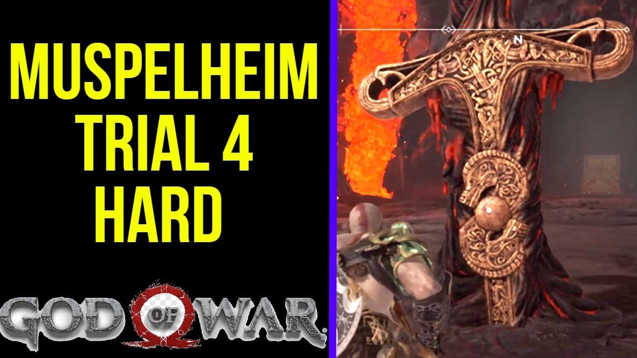 God of War - Muspelheim Trial 4 - Hard | Muspelheim Trials (Muspelheim Arena 4 Hard) смотреть онлайн