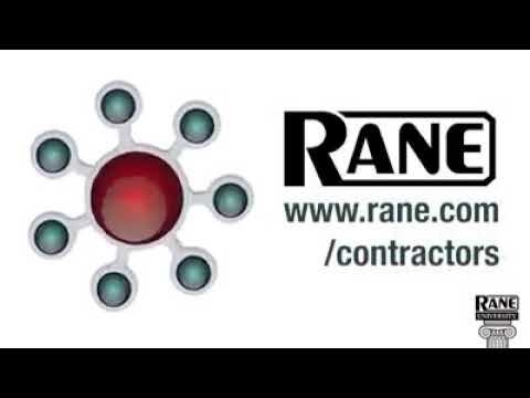 RANE Commercial - Halogen Training - L102- Building A 2 Source X 4 Zone Configuration
