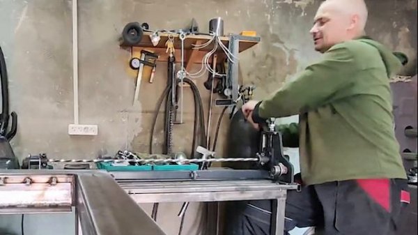 Мангал со столом своими руками при помощи станка ШАРМАН. Мастер Евгений Шаркевич. PanikovStan.