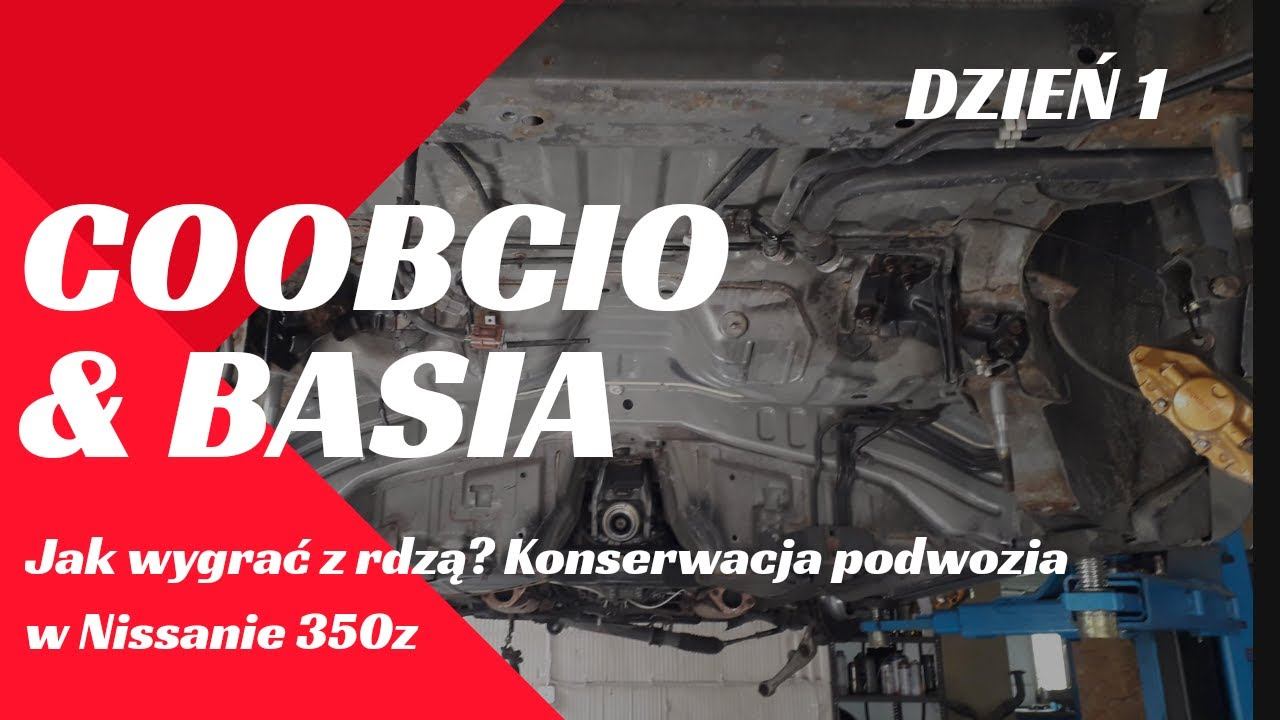 #7 Coobcio & Basia - Jak wygrać z rdzą? Konserwacja podwozia w Nissanie 350z : Dzień 1. смотреть онлайн