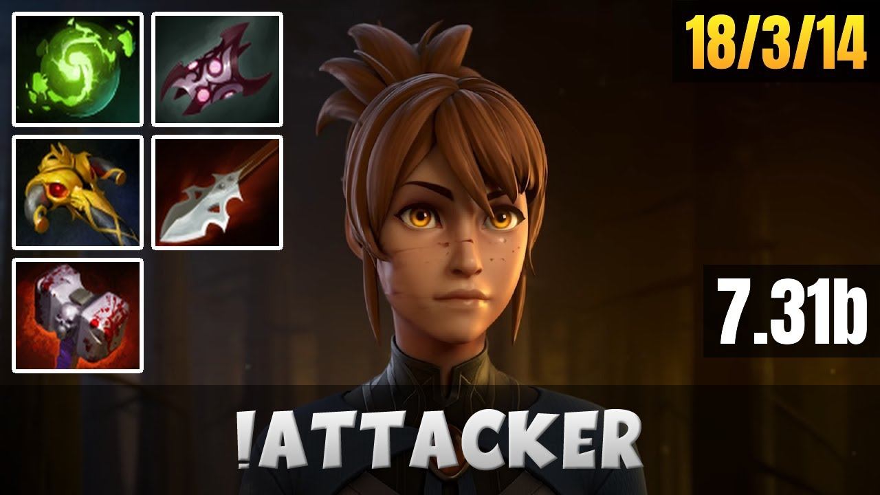 DOTA Attacker PLAY Marci | DOTA 2 PATCH 7.31b | FULL GAMEPLAY смотреть онлайн