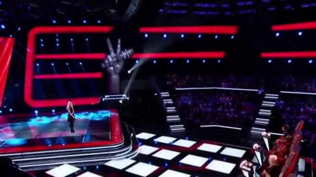 Holly Henry The Scientist the voice of USA blind audition смотреть онлайн