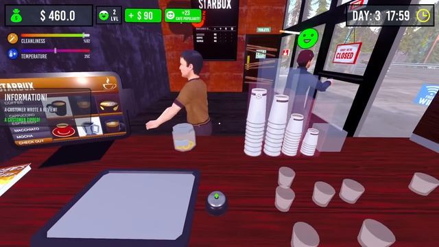 🔴COFFEE SHOP NAMAN | BARISTA SIMULATOR смотреть онлайн