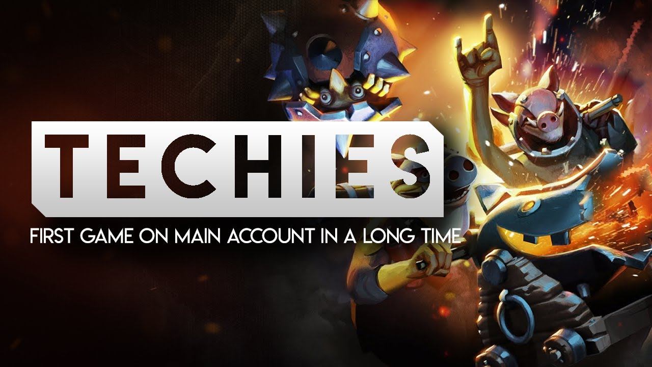 DOTA 2-- 7k MMR TECHIES--First game on main account in a long time. смотреть онлайн