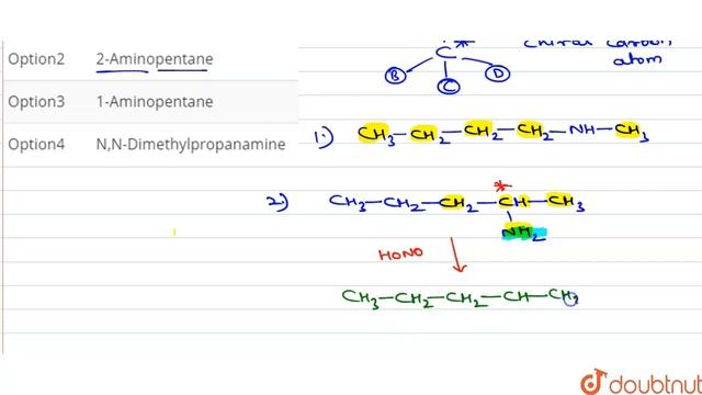 The compound `C_5 H_(13) N` is optically active and reacts with HONO to give `C_5 H_(11) OH`. смотреть онлайн